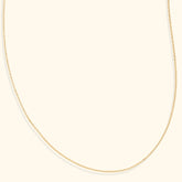 8 Karaat Ketting | Anker 1.3 mm | 42 cm
